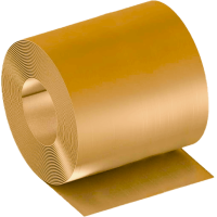 Фольга бронзовая 1,5x1500 мм (100 мкм) БрКМц3-1 ГОСТ 4748-2021