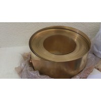 Лента латунная ДПРНТ 200x1,5 мм ЛС59-1 ГОСТ 2208-2007