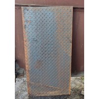 Лист стальной с чечевичным рифлением 6x1000x2000 мм 09Г2С ГОСТ 8568-77