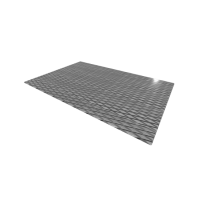 Лист нержавеющий рифленый ромб 6x1250x2500 мм 12Х18Н10Т ГОСТ 8568-77