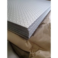 Лист нержавеющий рифленый чечевица 1,5x1250x2500 мм 12Х18Н10Т ГОСТ 8568-77