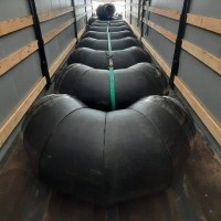 Скорлупа ППУ-ПЭ для отвода 45° 38x125 мм ГОСТ 30732-2020