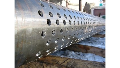 Труба стальная перфорированная бесшовная 25x4 мм 08пс фото трубу стальную перфорированную бесшовную 25x4 мм 08пс купить в Ярославлe